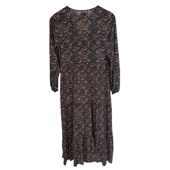Faherty Floral Long Sleeve Dress | Size XS | Boho Cottagecore - Picture 5 of 9